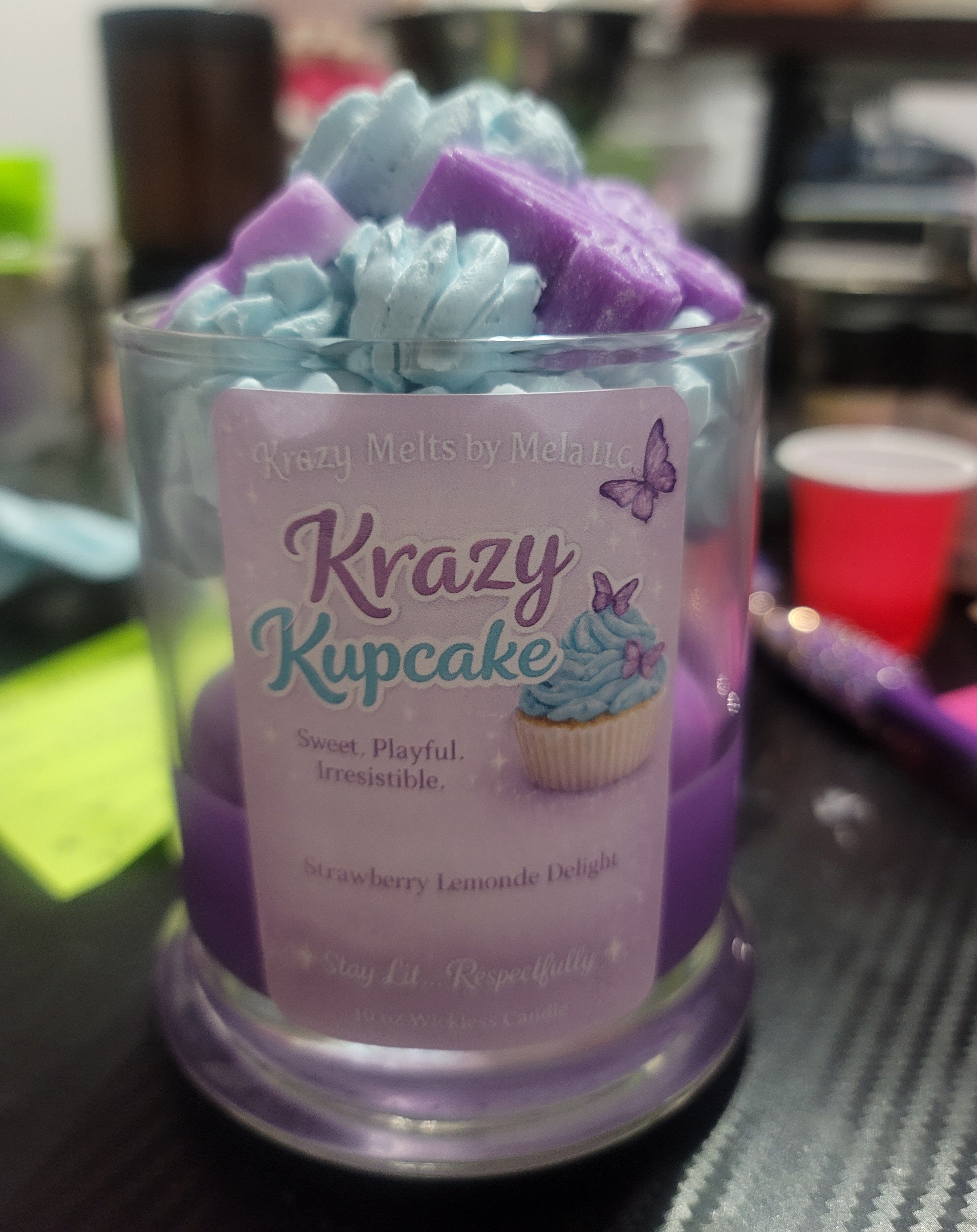 Krazy Kupcake- Signature Wickless Candle